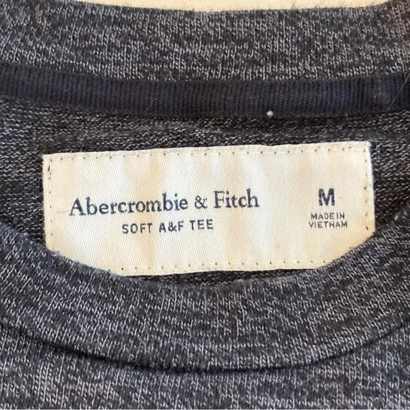 Abercrombie & Fitch Soft A&F Tee Shirt Women’s Medium Short Sleeve - Picture 6 of 7